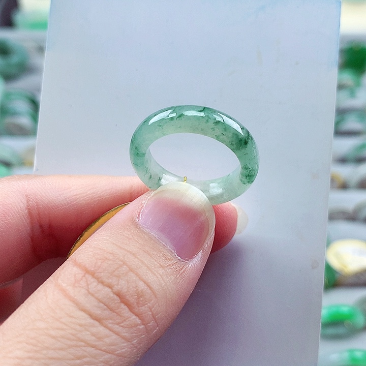 翡翠戒指未镶嵌12号