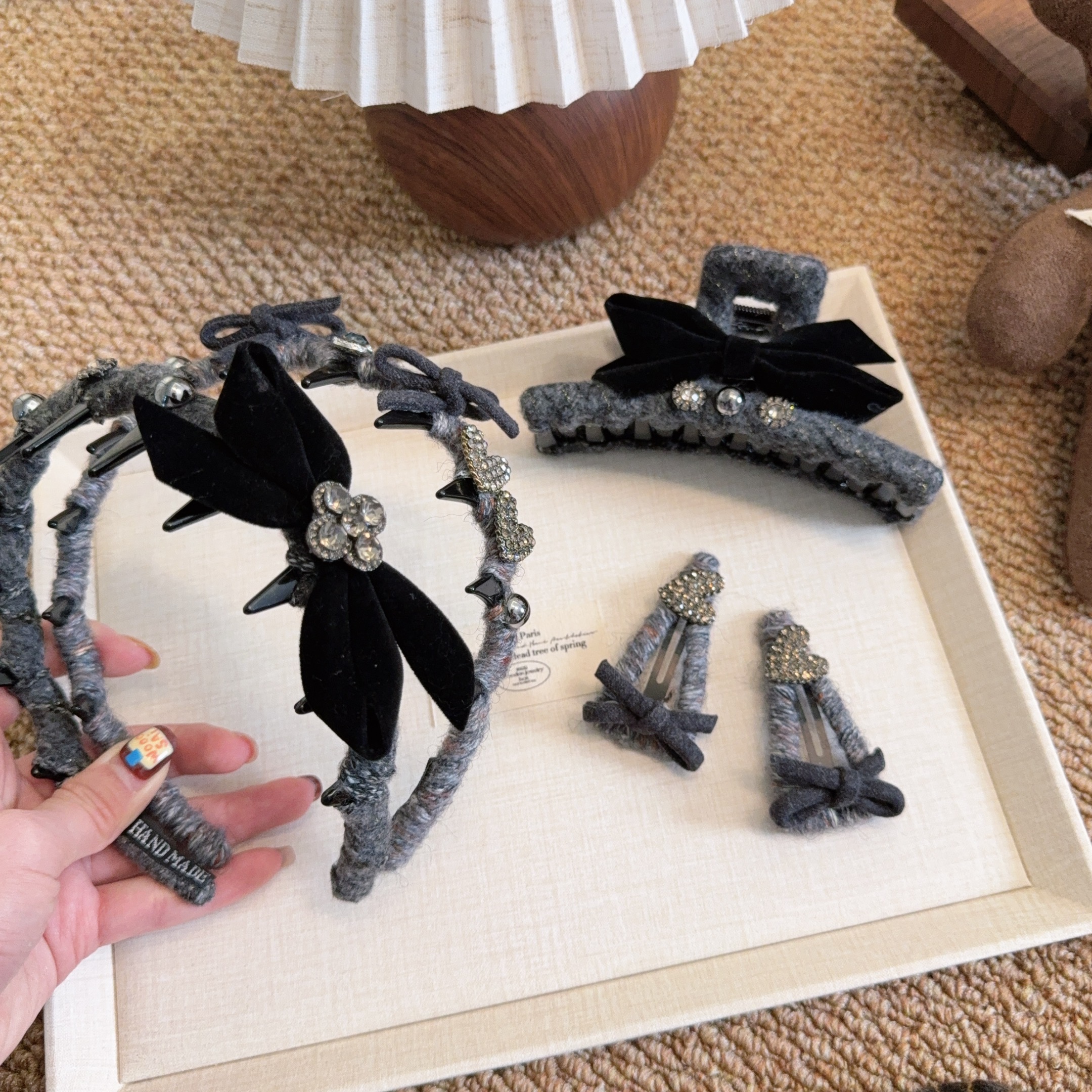 101~299金美美2025新品韩国东大门发饰原创百搭饰品