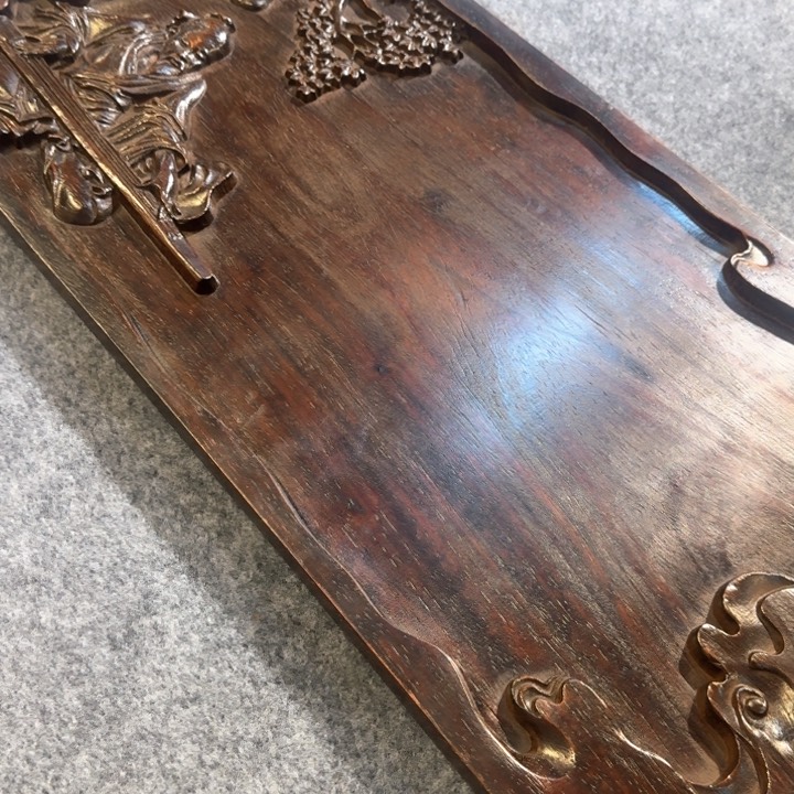 贡木长60公分大茶盘