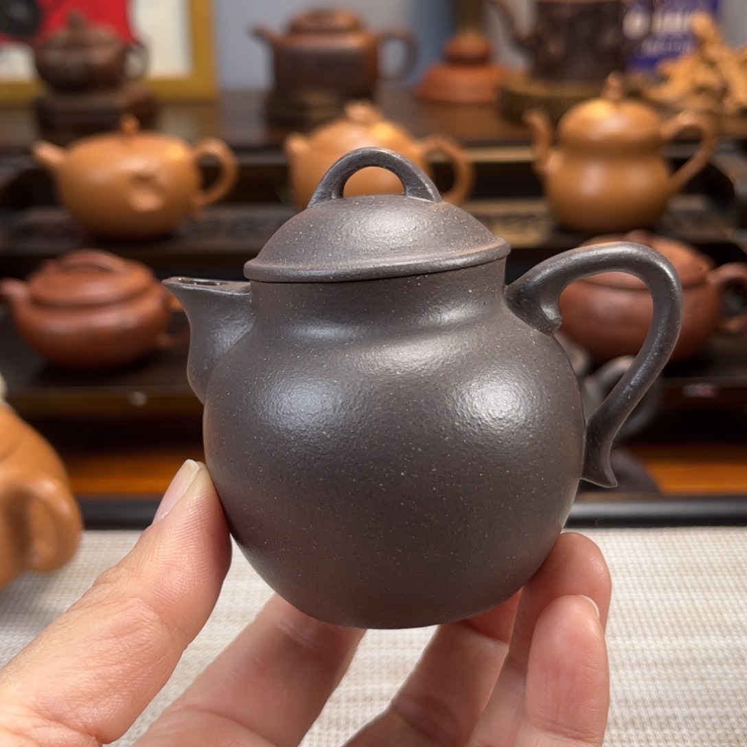 紫砂茶具半手工制作