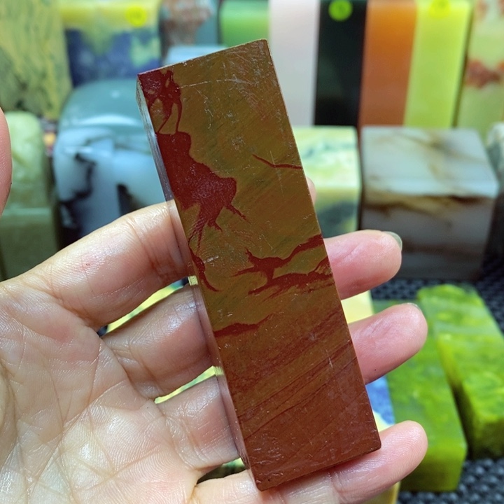 青田石印石野**人四川石头