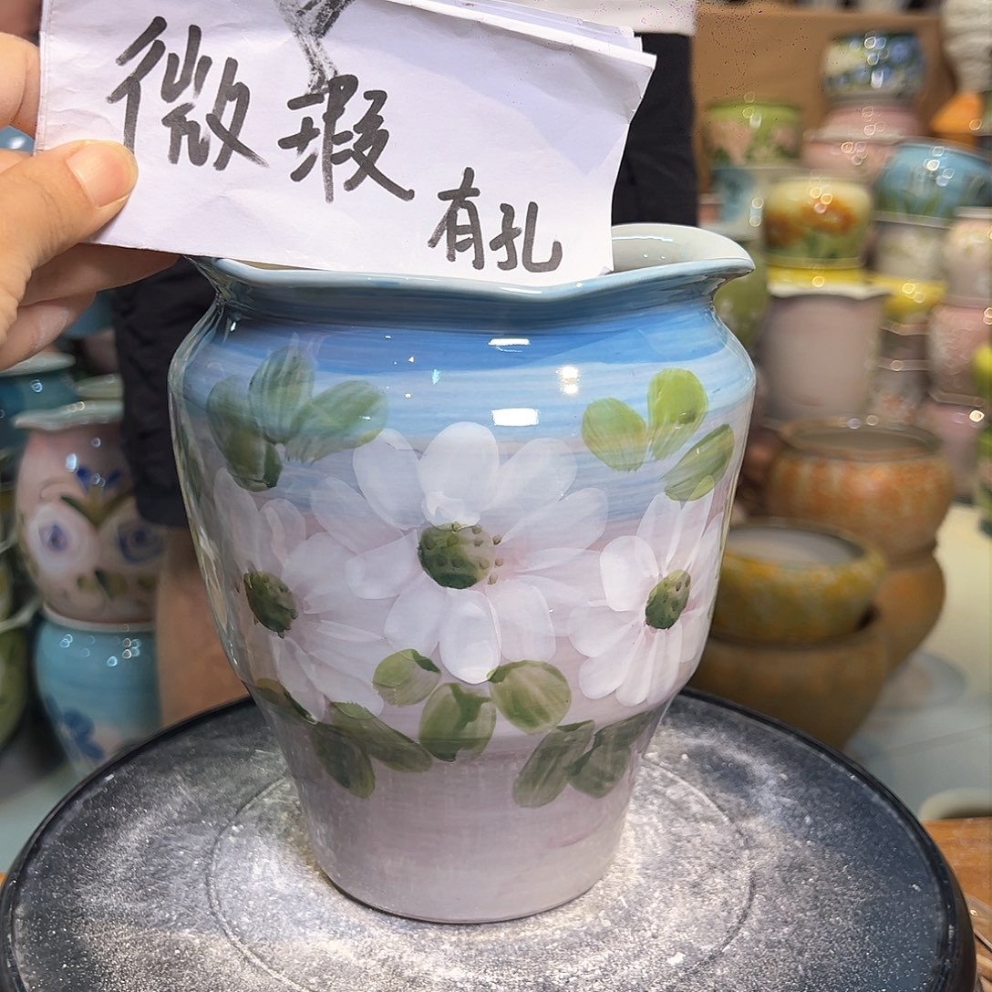 景德镇陶瓷花盆136