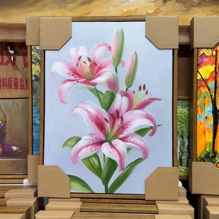 油画油画作品入选全国美展