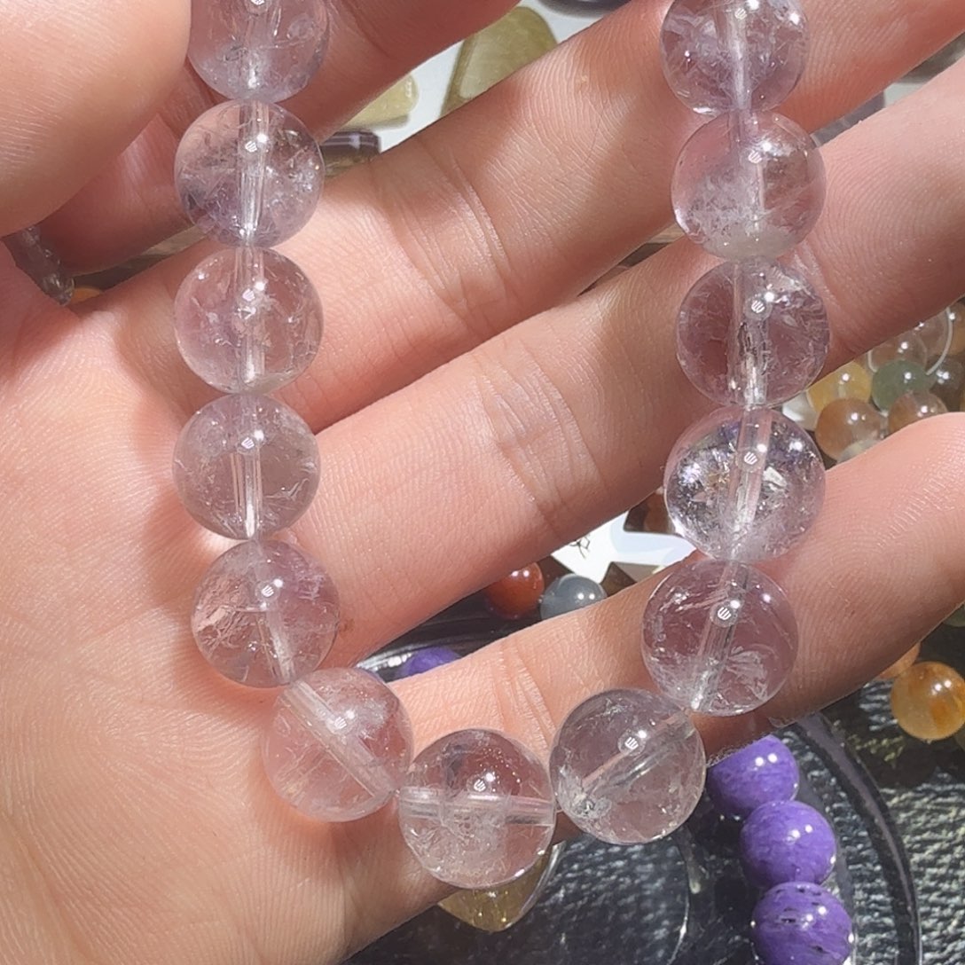 格***光发晶颈饰未镶嵌水晶