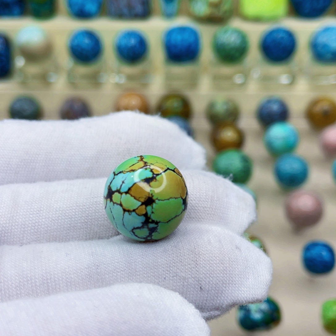 未镶嵌绿松石颈饰尺寸卡15.5