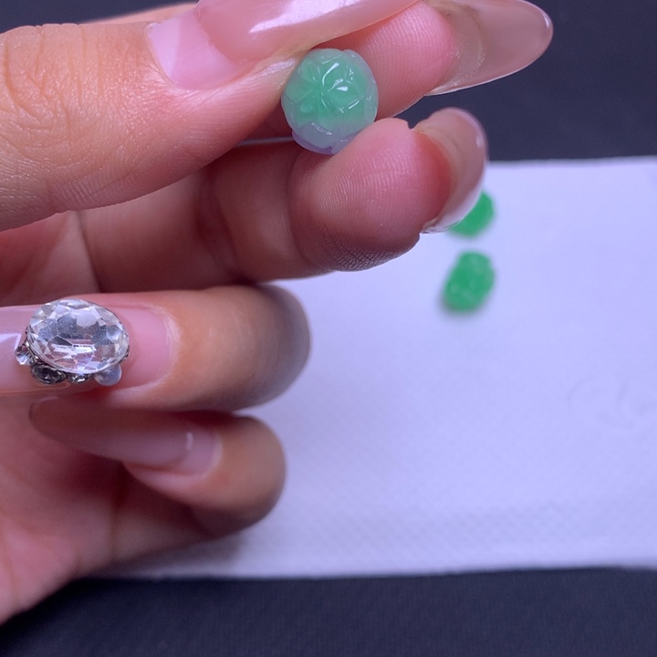 花***儿翡翠未镶嵌颈饰无镶嵌08