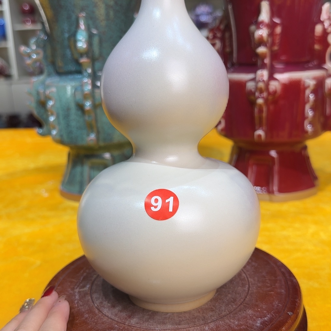 摆件陶郑家钧窑摆件