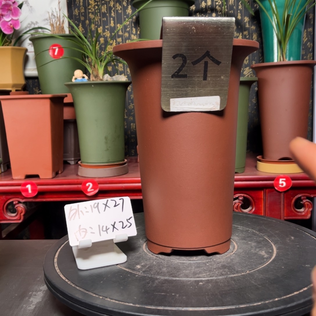 紫砂花盆紫砂花盆