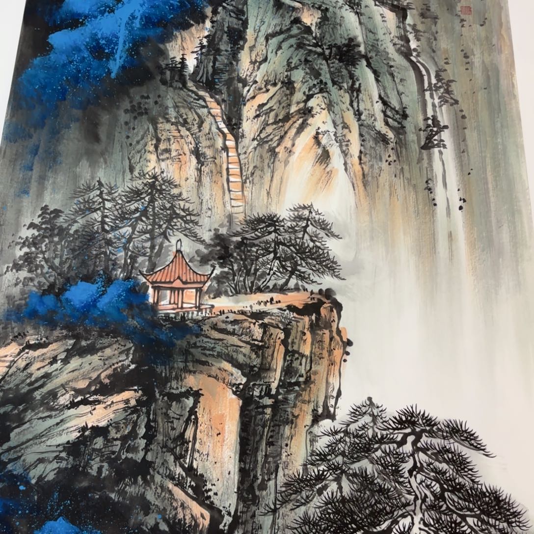 国画国画山水精品作品