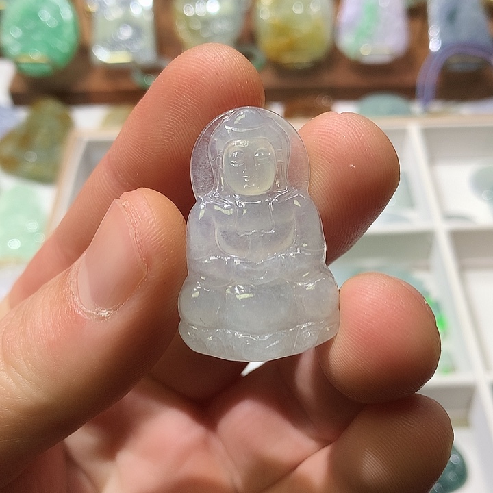 翡翠颈饰未镶嵌挂件