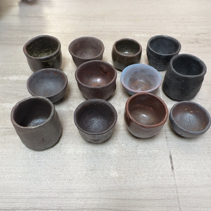 瓷片茶道具工艺品