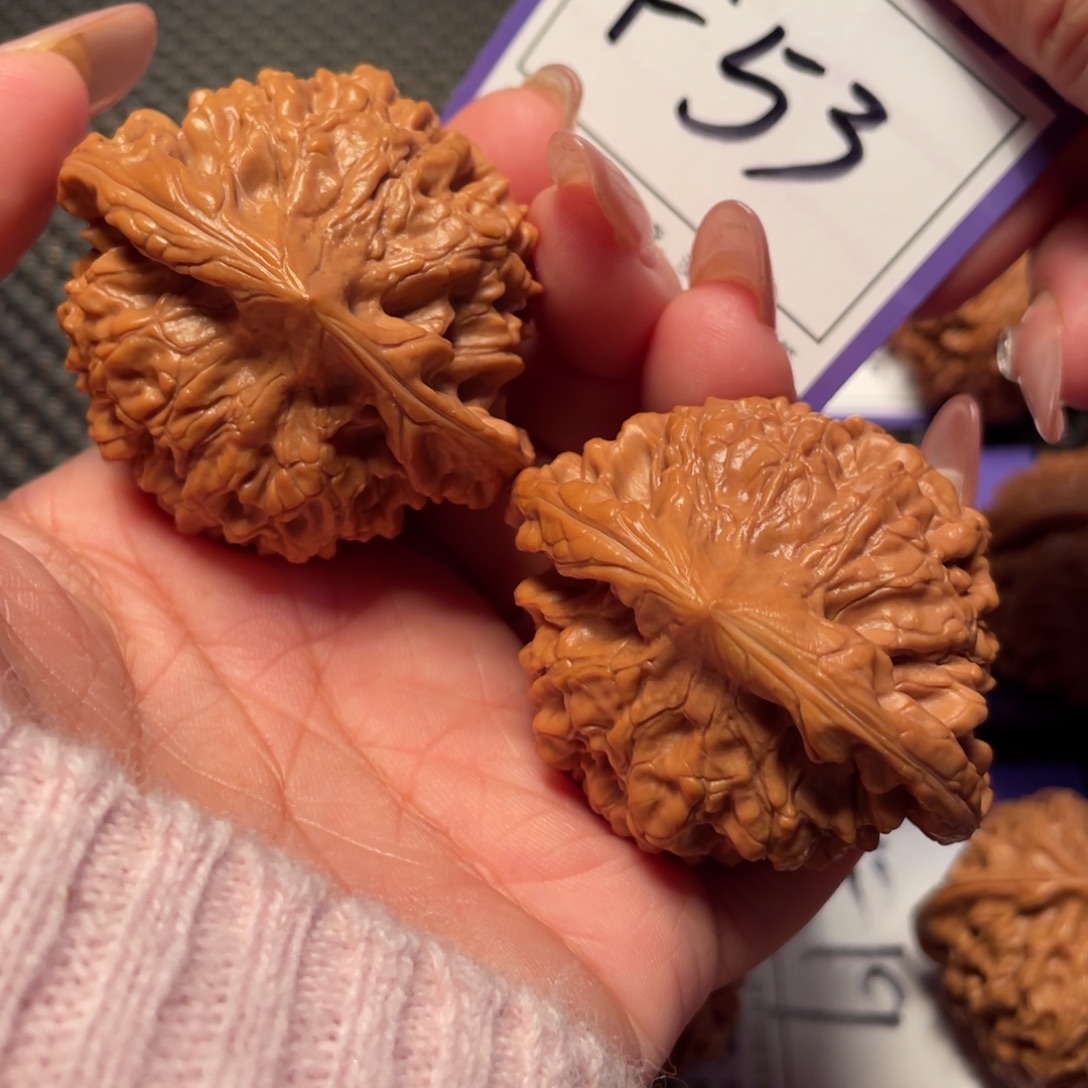 把件文玩核桃53号官帽48