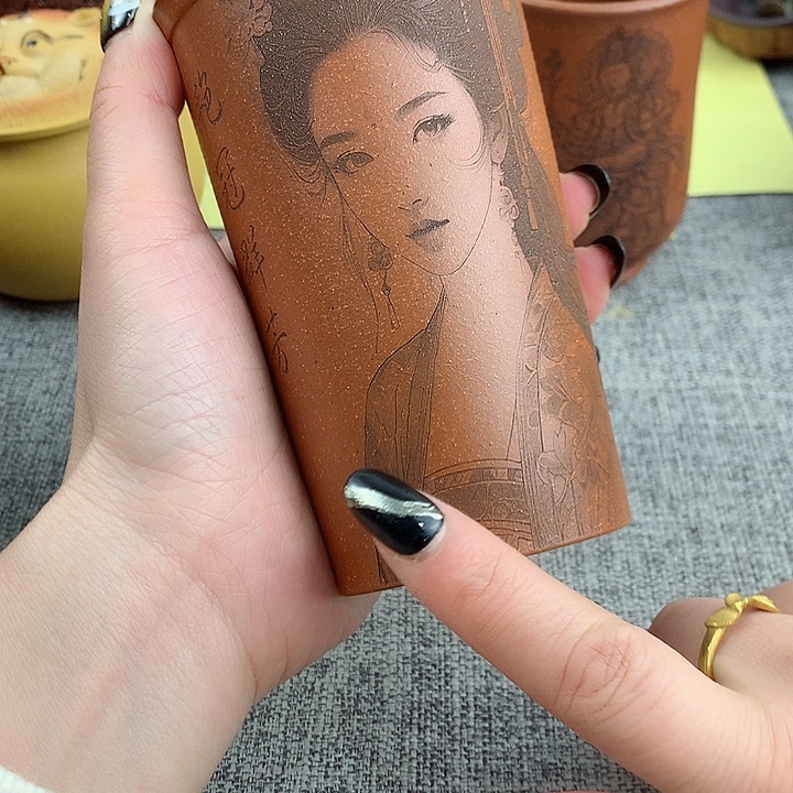 紫砂茶杯高端主人杯