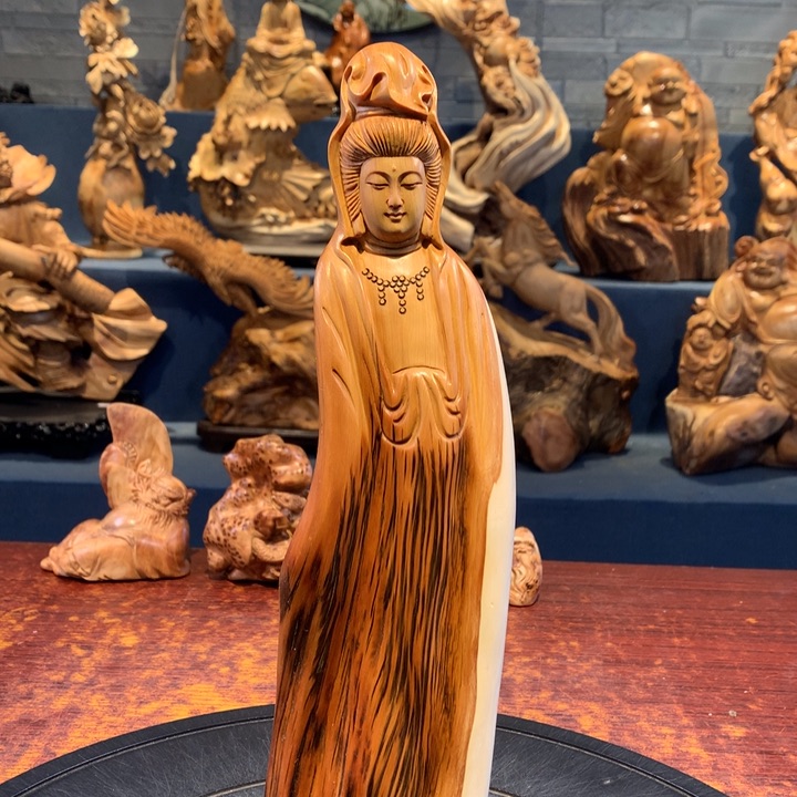 柏木（崖柏）根雕摆件