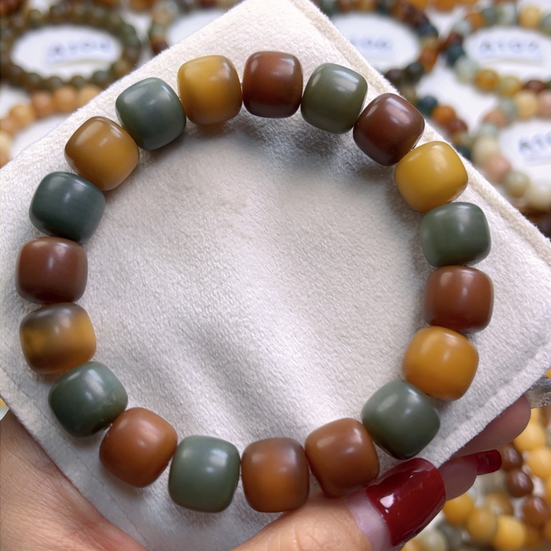 菩提根/象牙果手串干磨