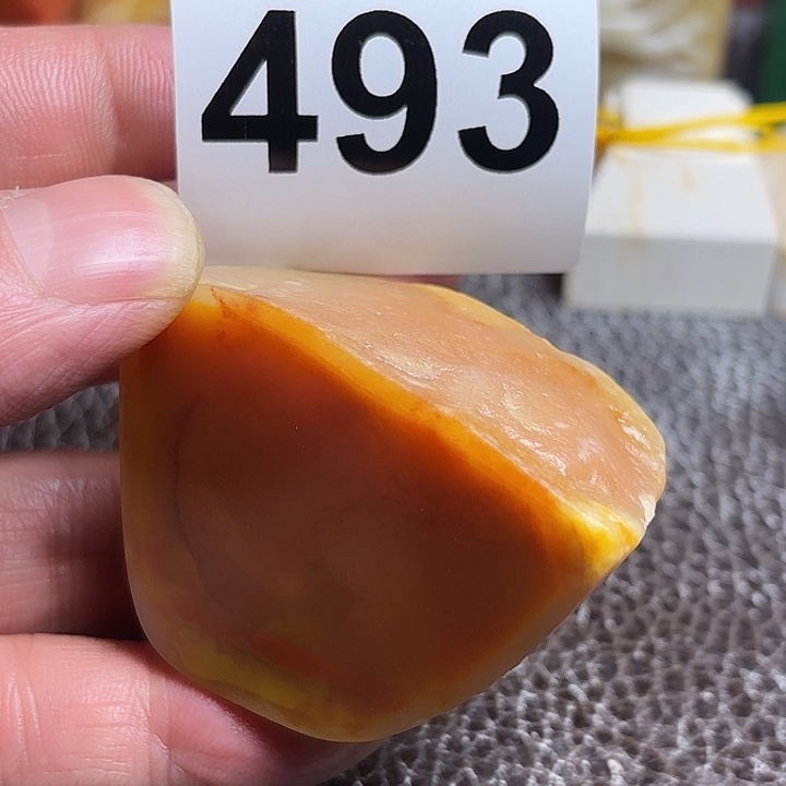 老挝石精美老挝田黄章