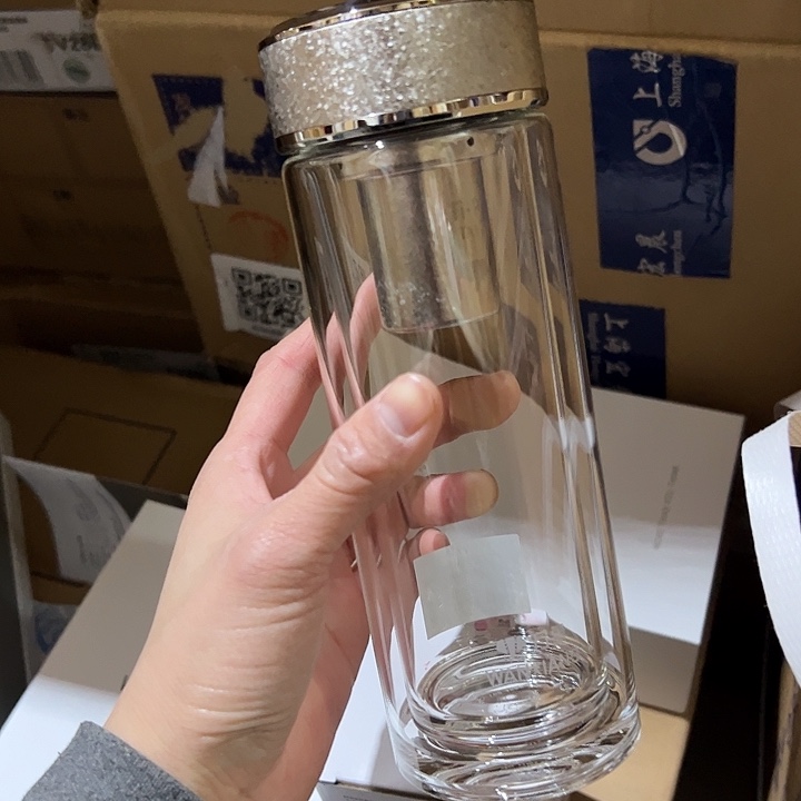 Tv27-70-360ml  双层 白  ➕牛奶杯