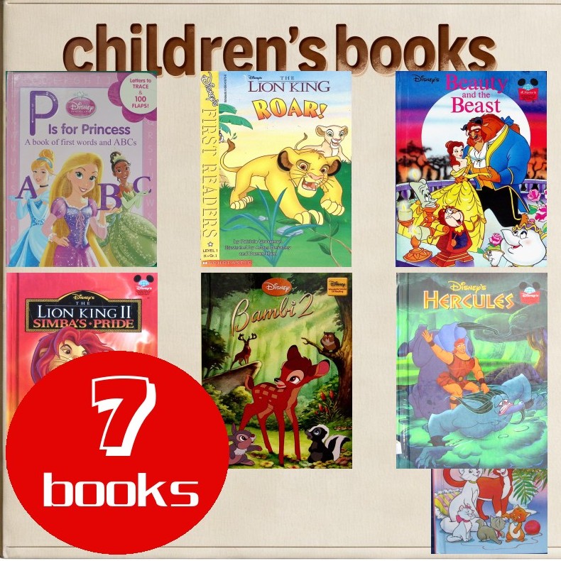 英文原版绘本7本93251229025