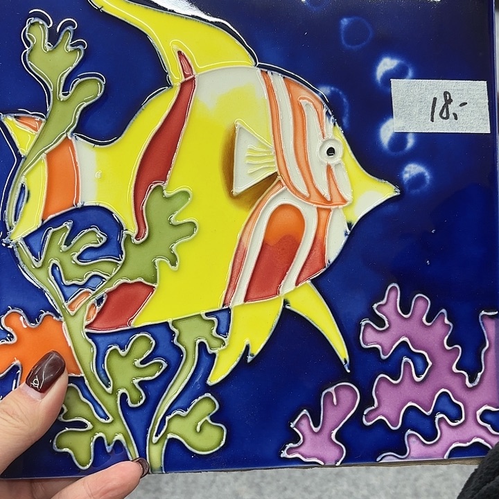 陶瓷板画20/20单瓷片微瑕