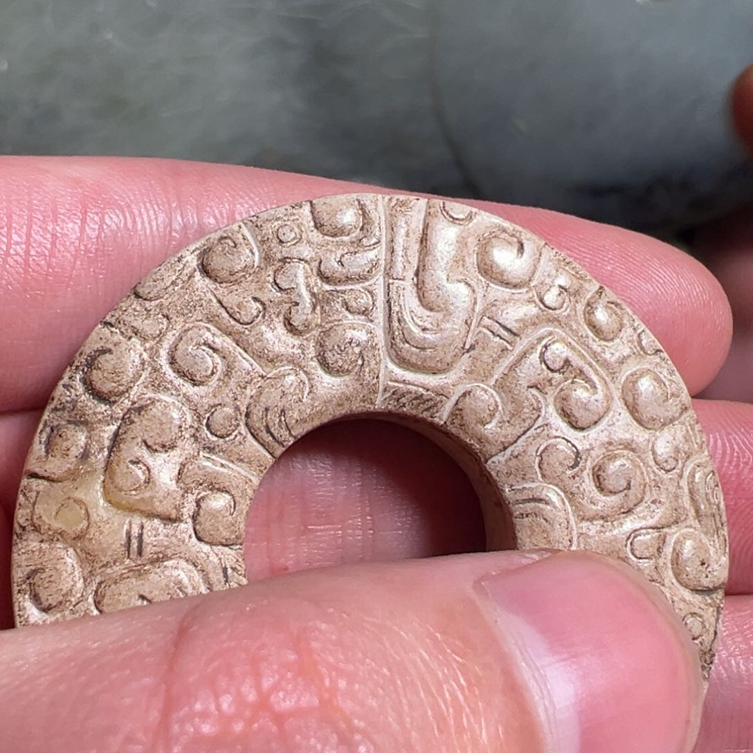 和田玉如图未镶嵌欢*