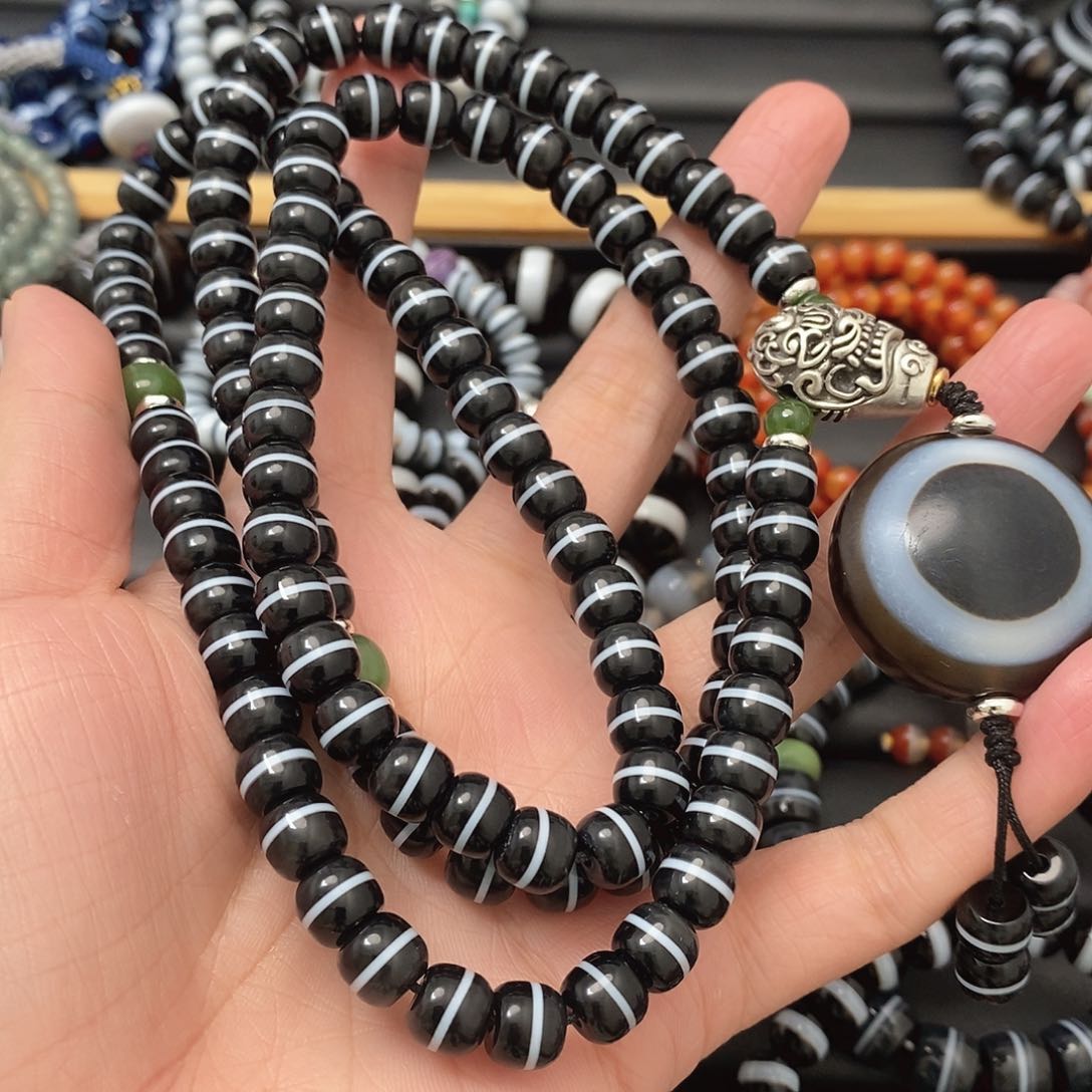 玛瑙/玉髓玛瑙项链未镶嵌静**意