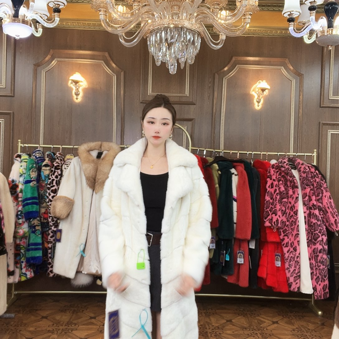 貂皮大衣时尚潮流