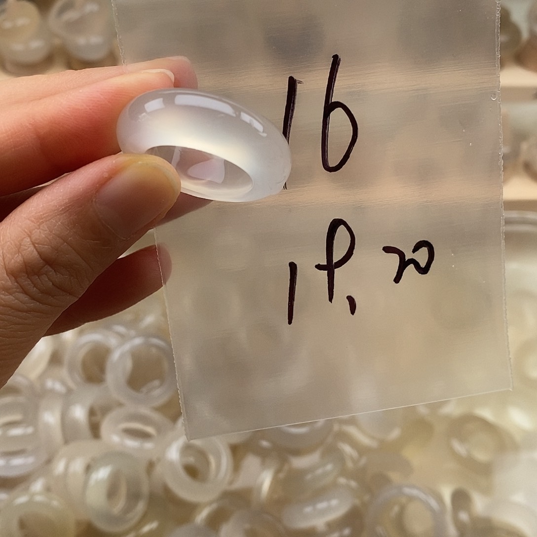 未镶嵌戒指玛瑙/玉髓