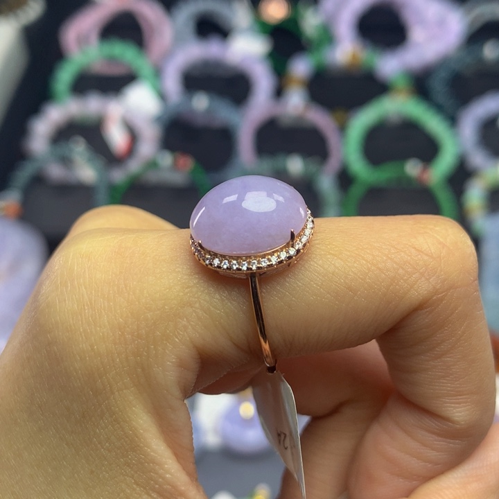 翡翠手链银S925镶嵌翡翠