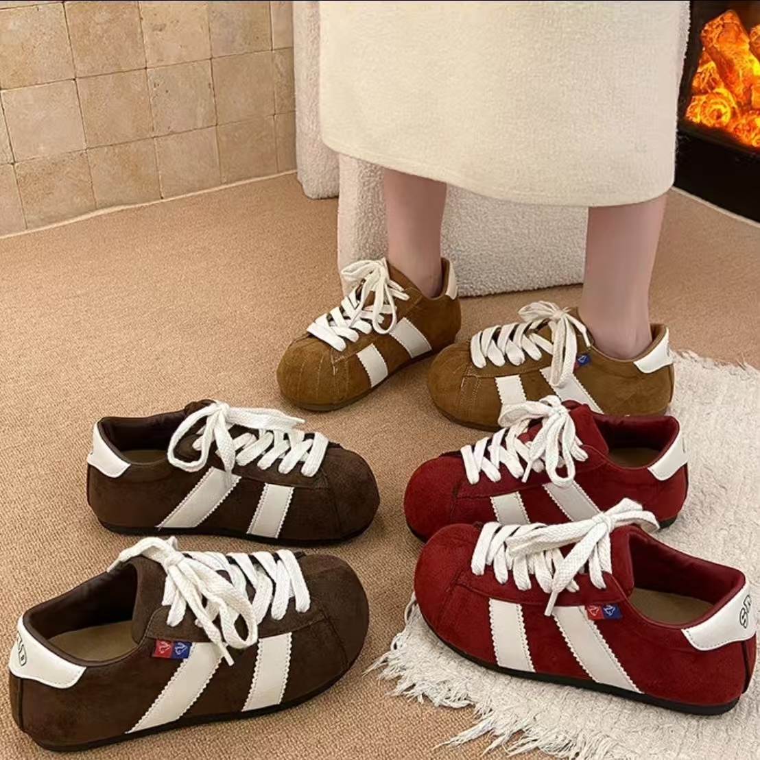 2528复古休闲百搭德训鞋秋季新款