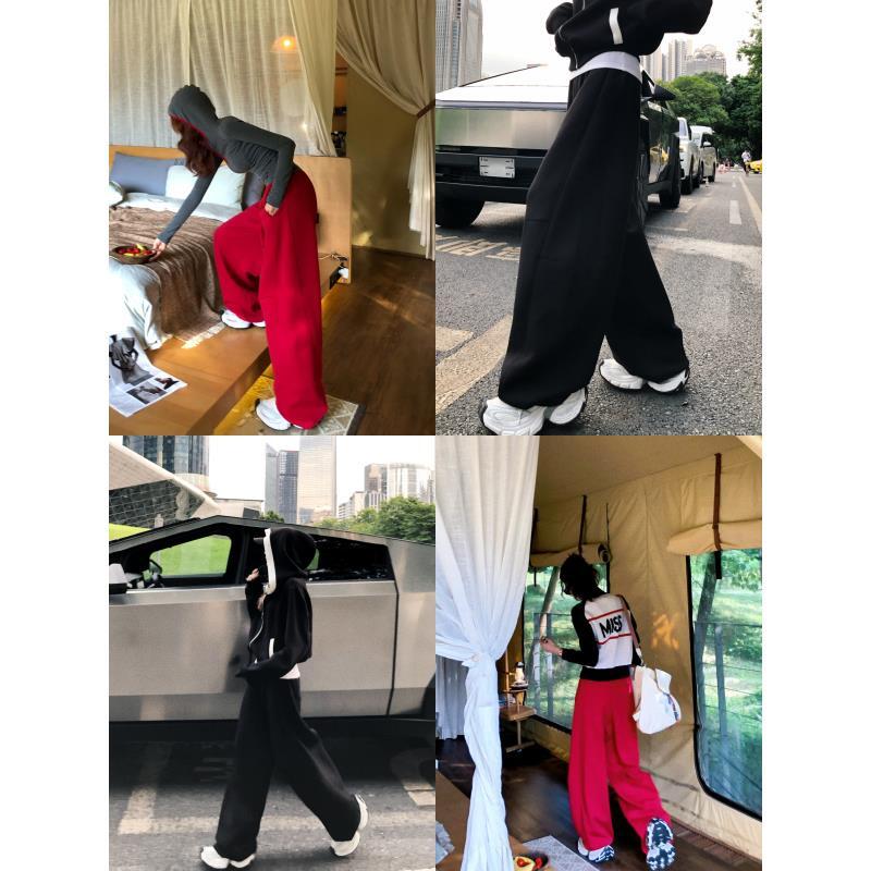 LI婉君【香蕉裤】韩系早春阔腿宽松休闲裤LWJ25A1K289