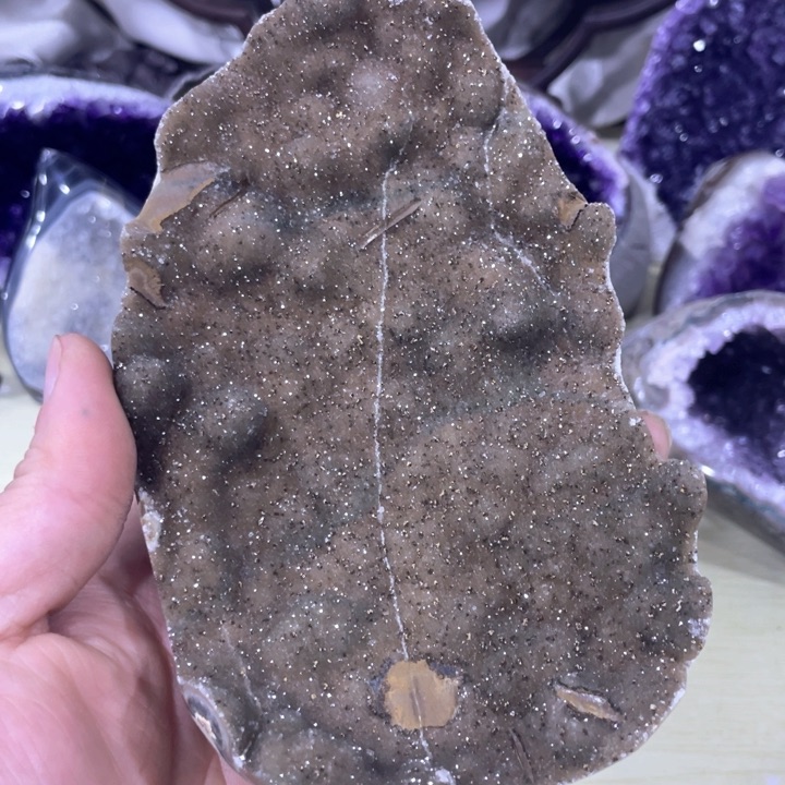 水晶软糖未镶嵌紫晶