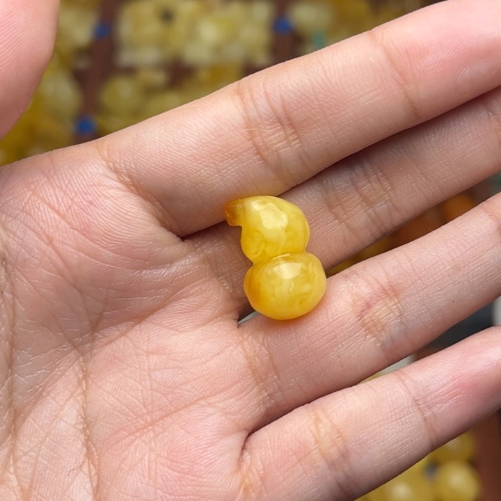 随***风蜜蜡未镶嵌珠宝奇石天然蜜蜡满蜡妖花