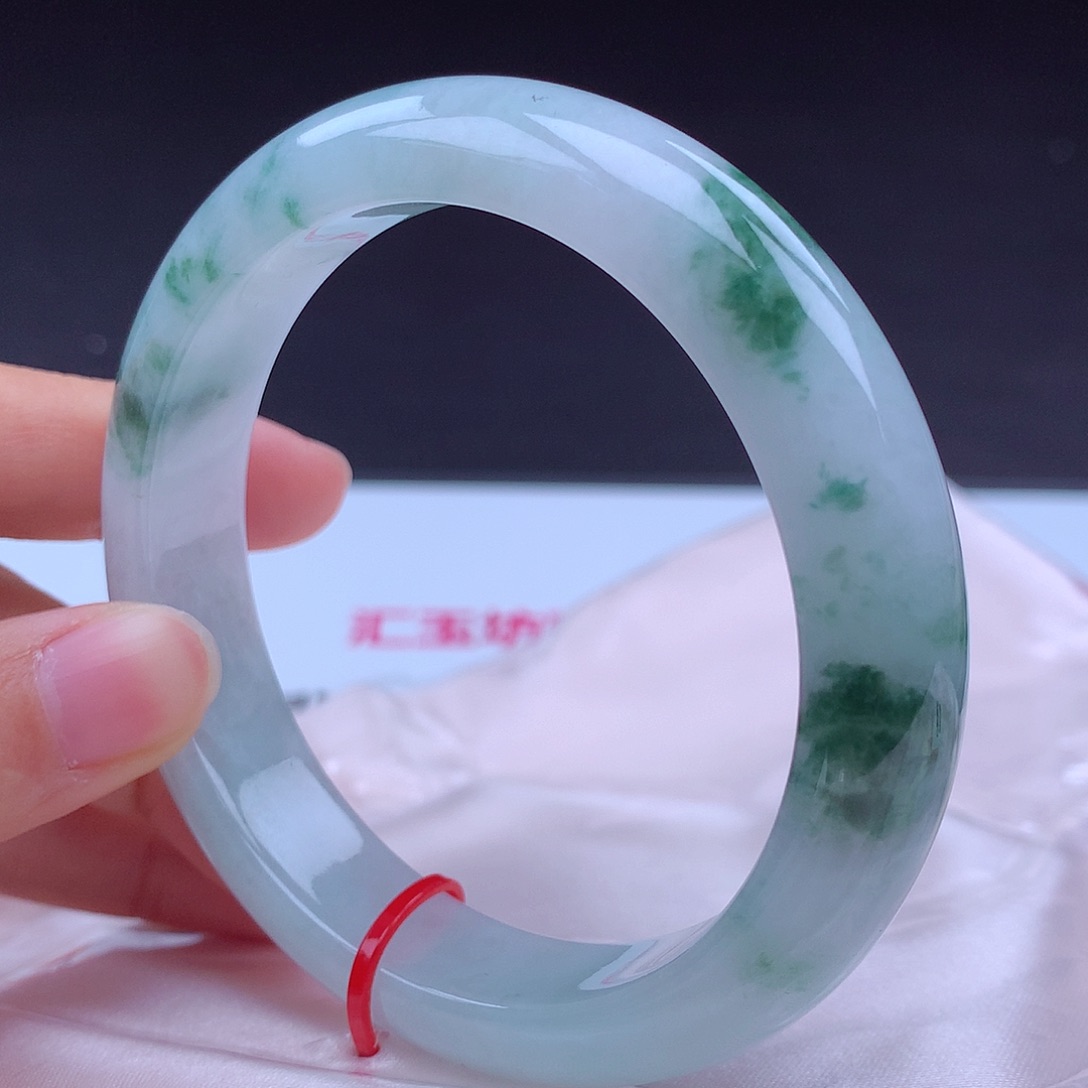 未镶嵌手镯翡翠手镯002048