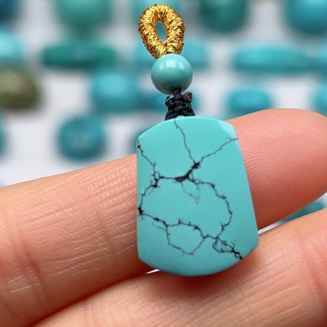 绿松石珠宝奇石未镶嵌