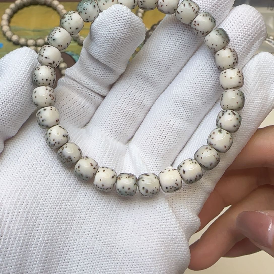 星月菩提手串石玉河豚8×7  01