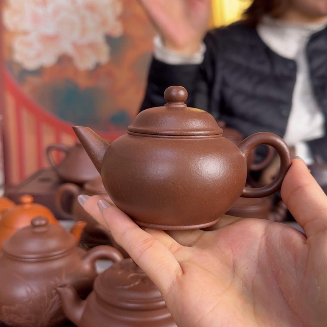 钓***迷紫砂茶壶宜兴紫砂