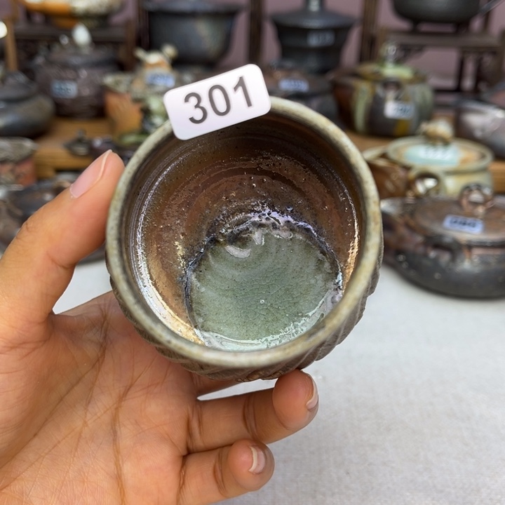 壶裸柴烧陶瓷茶具