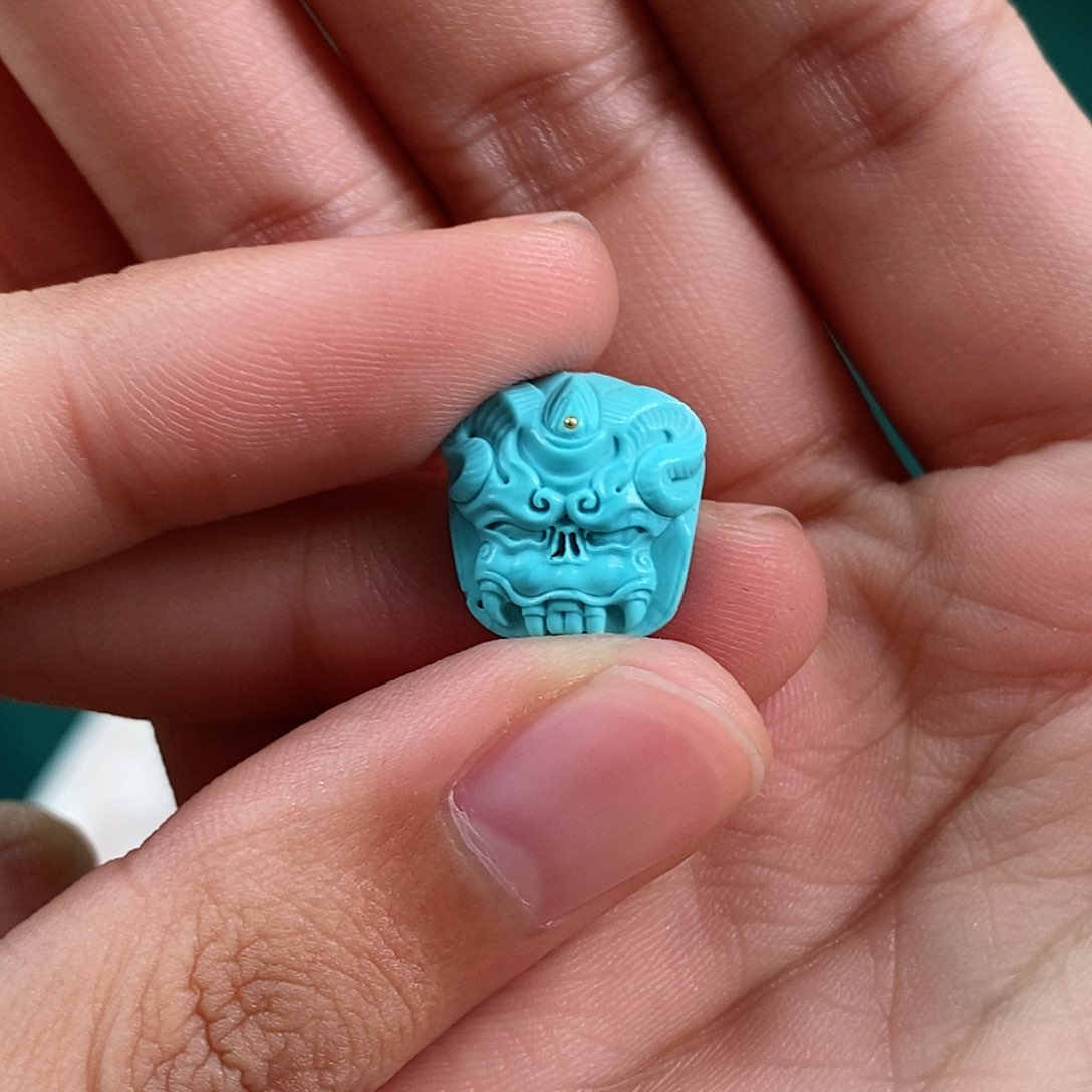 绿松石珠宝奇石未镶嵌