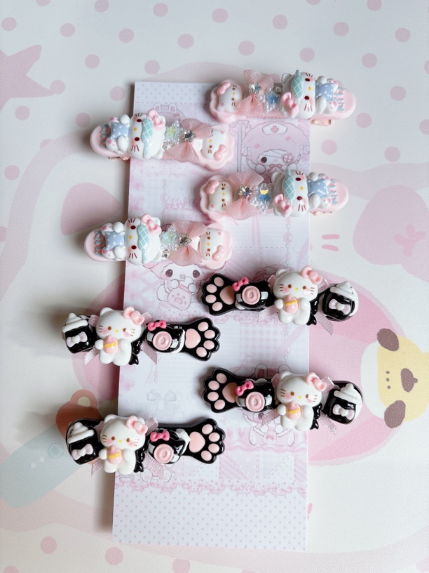 GG手作奶油胶发夹自选链接