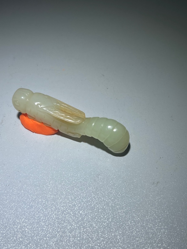 蚕蛹玲珑古玉可收藏挂件