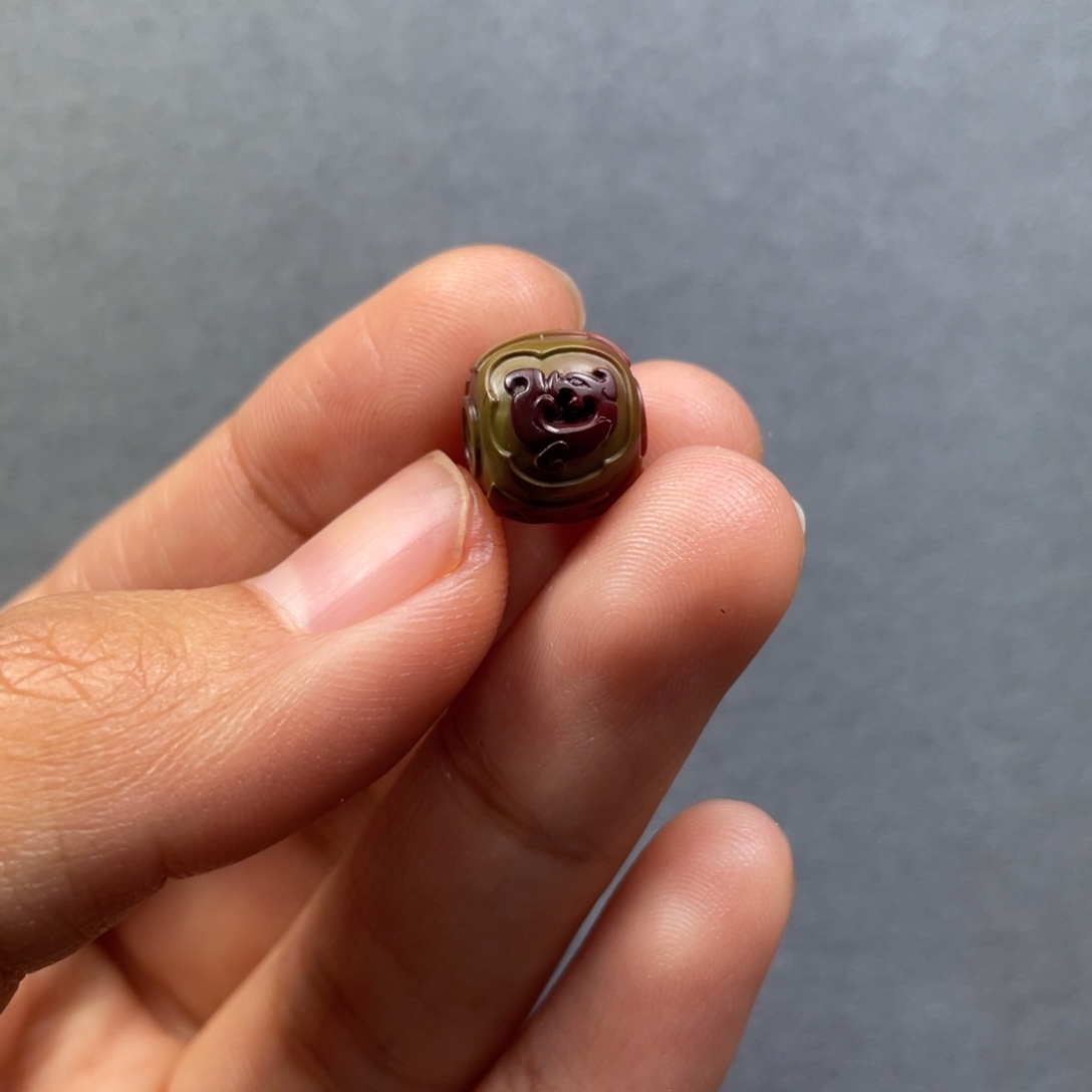 南红玛瑙未镶嵌配饰10.9mm