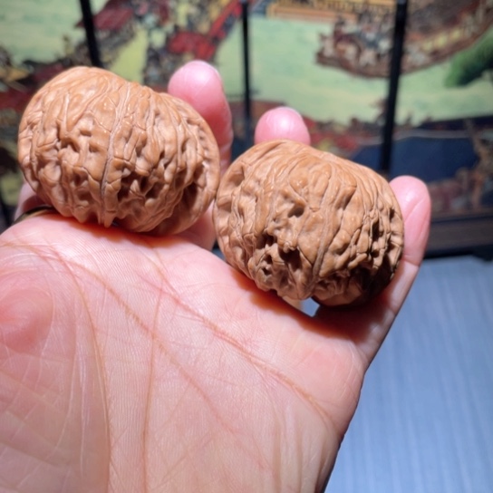 文玩核桃吊坠43正磨