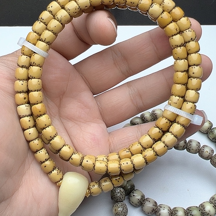 星月菩提吊坠76通体大留白