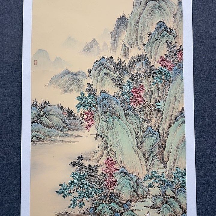 国画书画作品多次