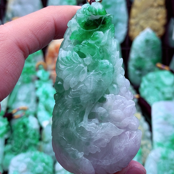 翡翠吊坠(不含链)未镶嵌