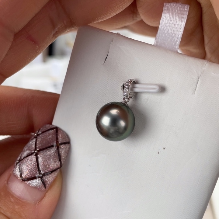 海水珍珠颈饰18K金镶嵌