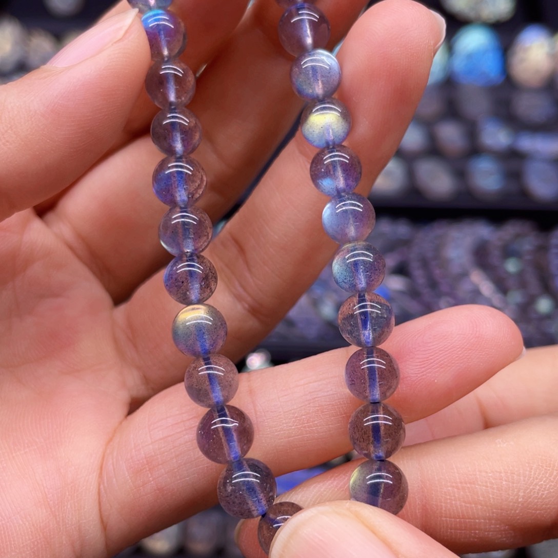 手串未镶嵌长石7左右