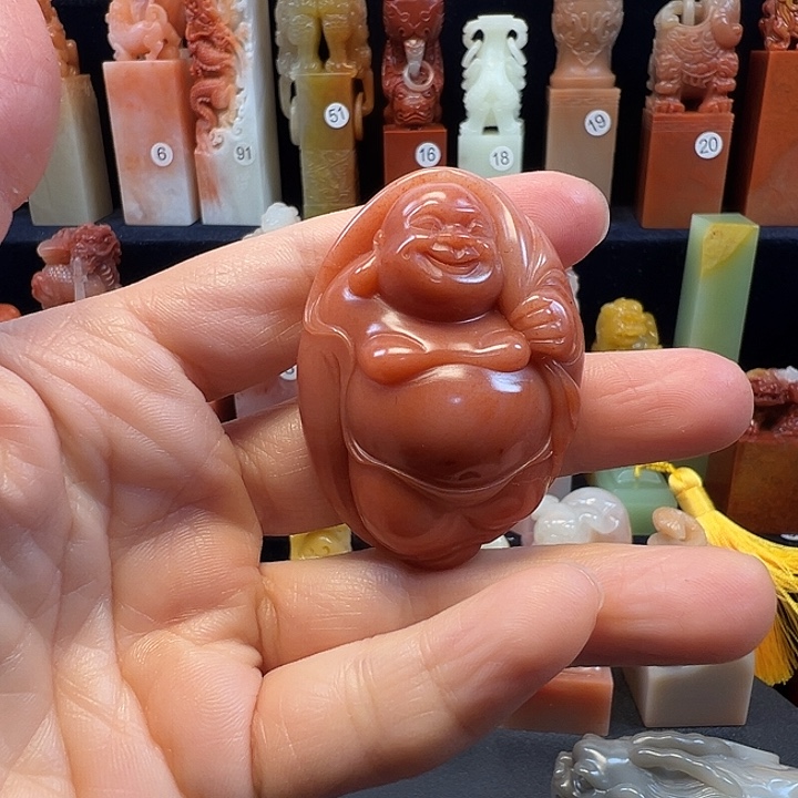 寿山石印石寿山石手工雕刻