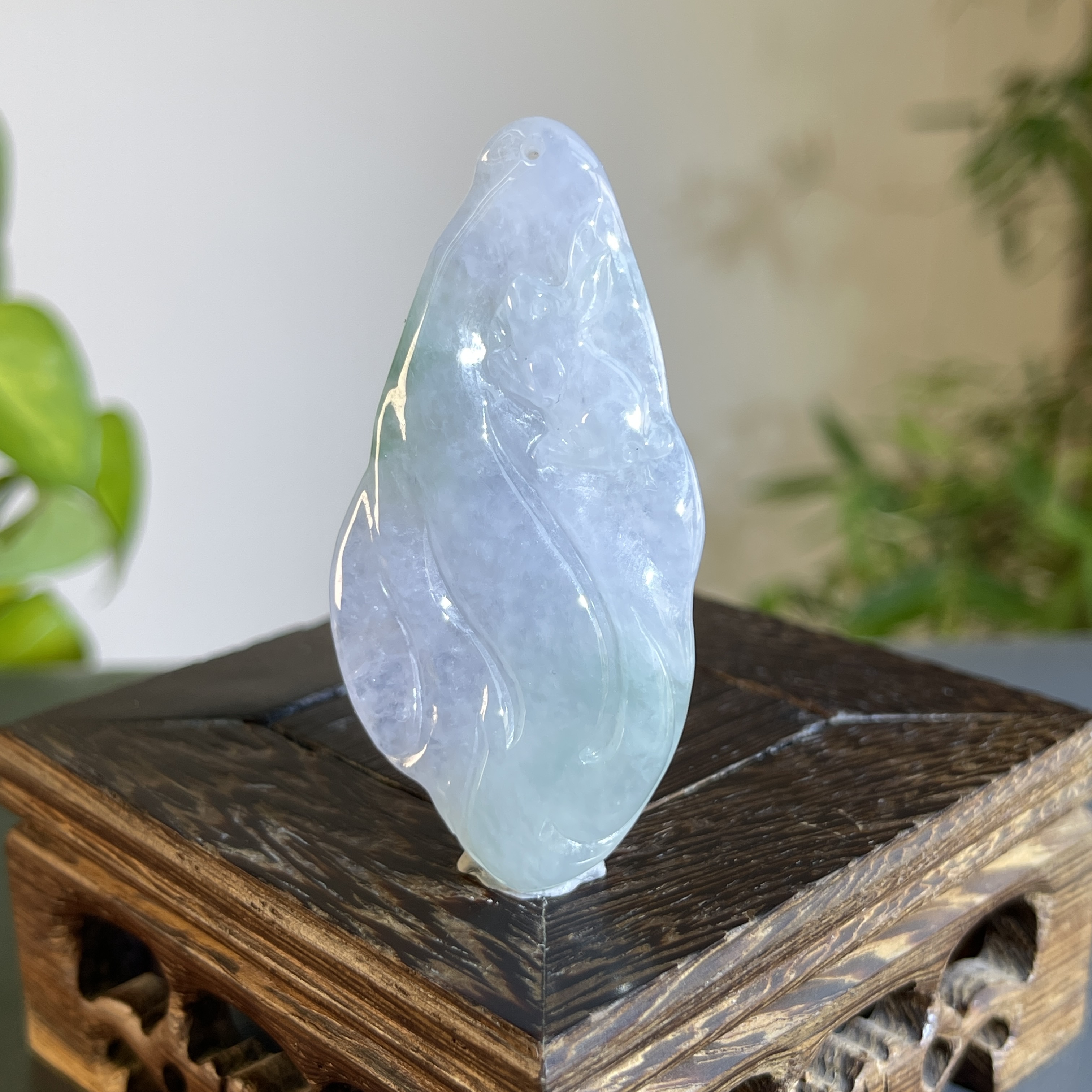 JTB16-59  天然缅甸翡翠A货 玉兔