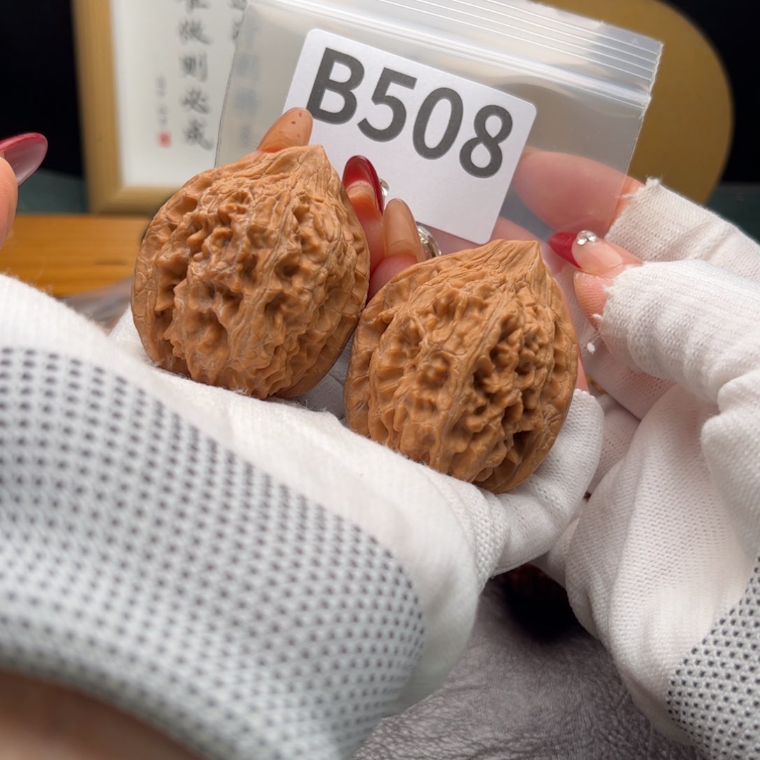 文玩核桃把件41大沽石b 508